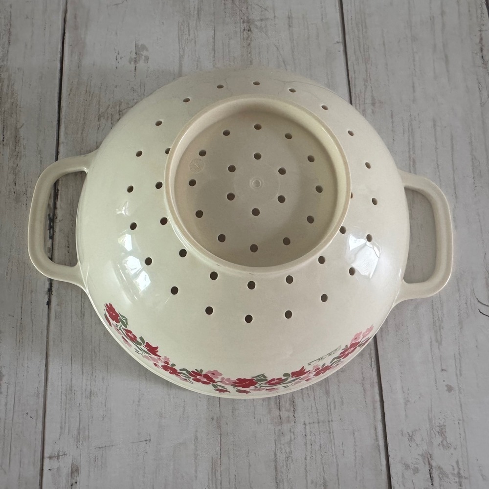 The Pioneer Woman Colander 2 Piece Set 1 & 3 Quart Gorgeous Garden Pattern - Picture 8 of 8